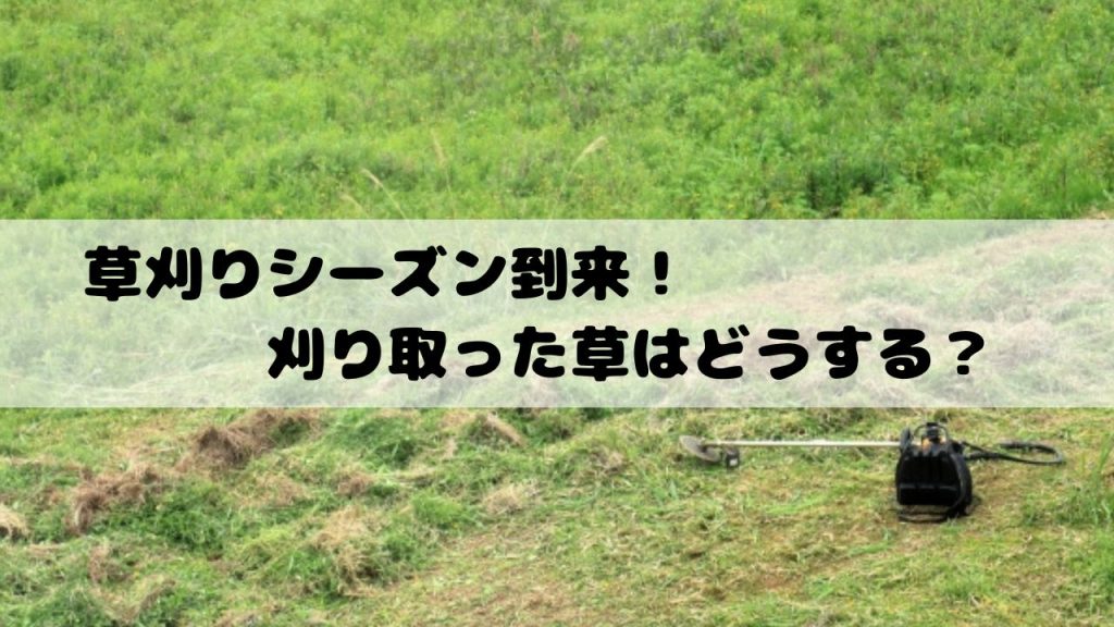 草刈りシーズン到来！刈り取った草はどうする？ | ニミログ｜田舎暮らし・移住に関するWEBマガジン