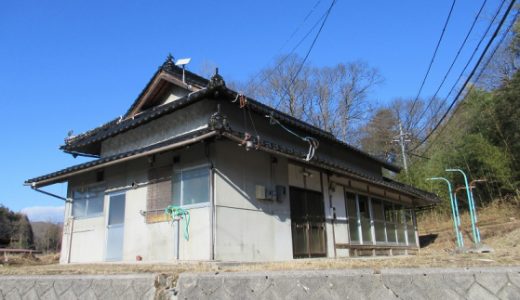 【賃貸物件】コンパクトな田舎暮らしが叶う古民家（No.223 新見市哲多町大野）